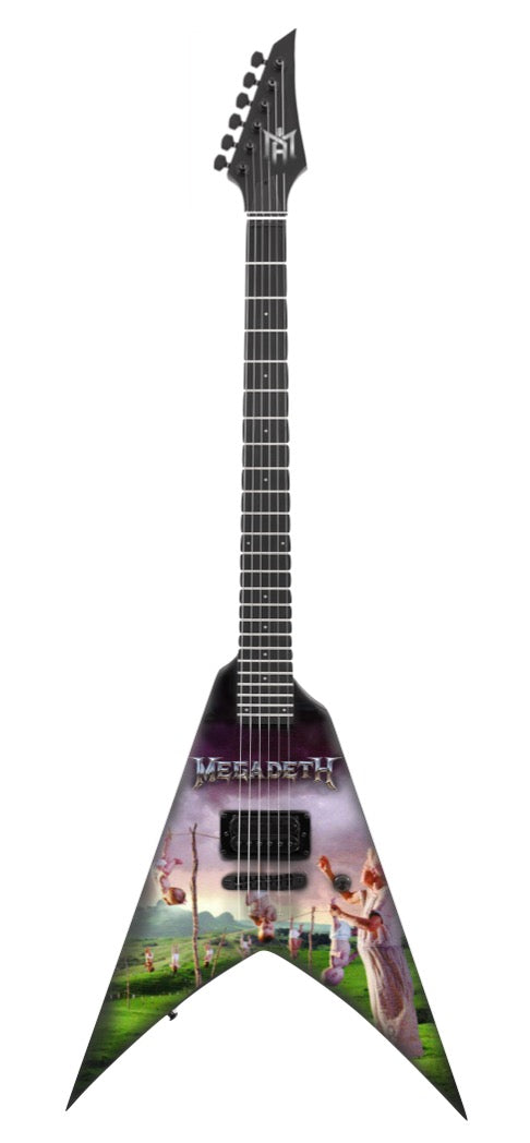 Megadeth - The Complete Megadeath Miniature Guitar Set – All 6 Official Designs
