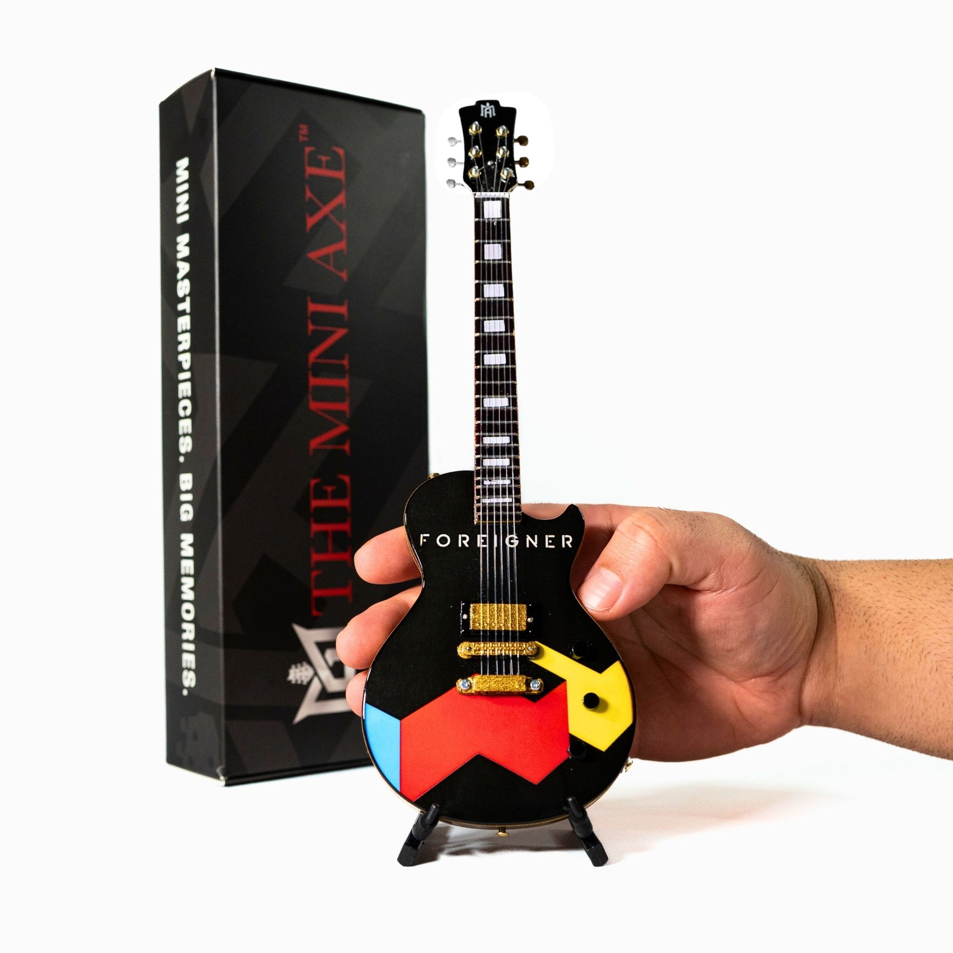 Foreigner "Agent Provocateur” Miniature Guitar