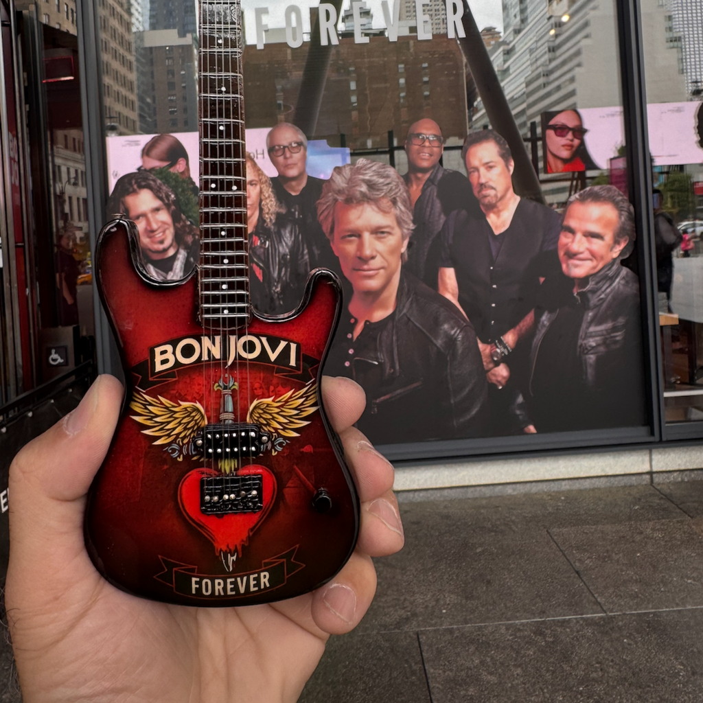 Bon Jovi Forever Tour Mini Axe