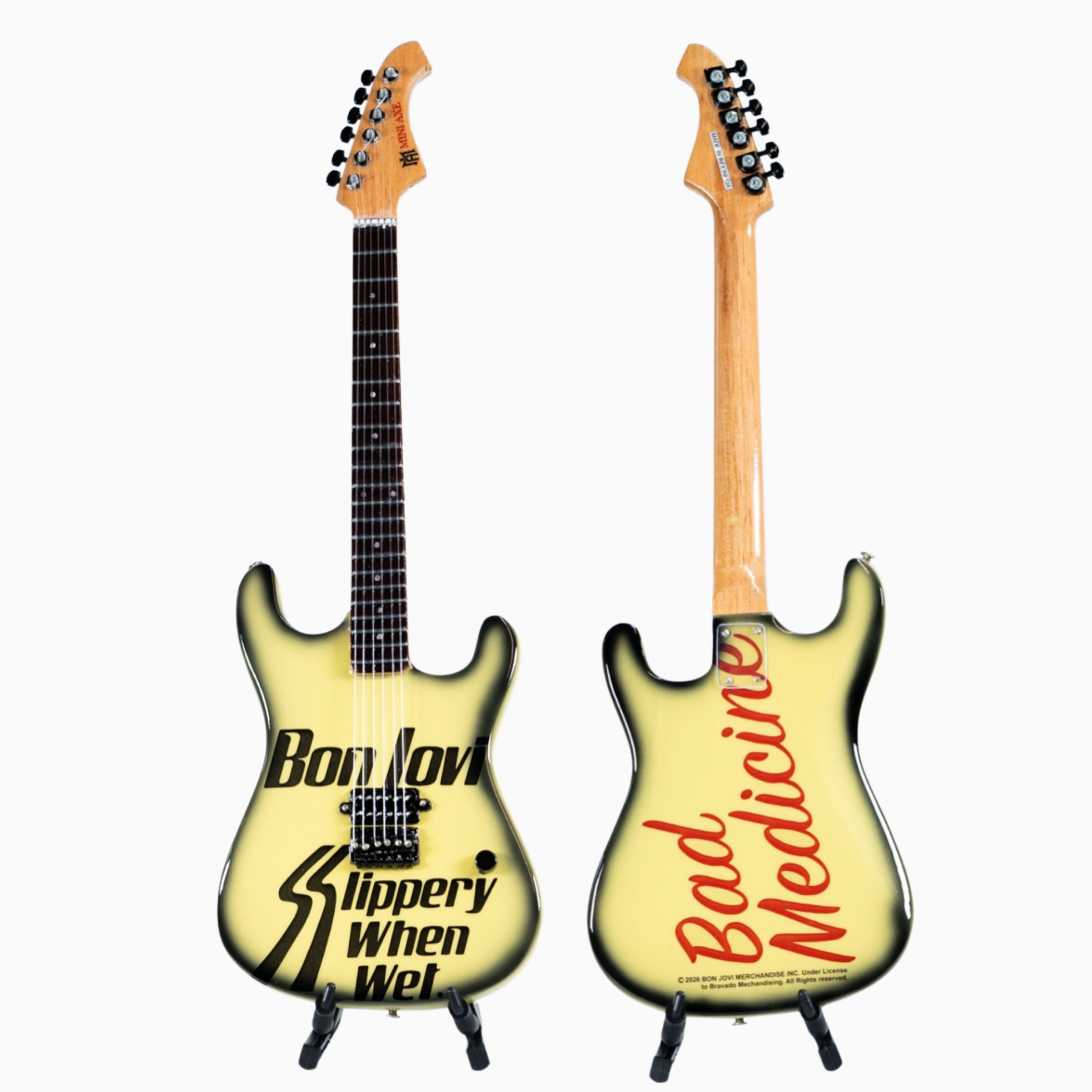 Bon Jovi Slippery When Wet Mini Axe
