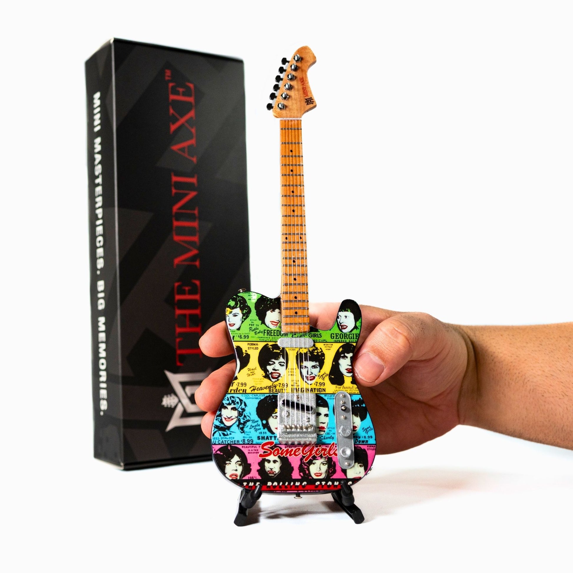 The Rolling Stones "Some Girls" Miniature Guitar